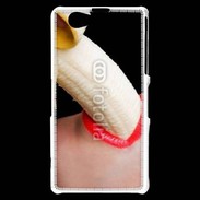 Coque Sony Xperia Z1 Compact Manger une banane