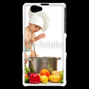 Coque Sony Xperia Z1 Compact Bébé chef cuisinier