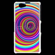 Coque Sony Xperia Z1 Compact Fond Hypnotique 