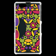 Coque Sony Xperia Z1 Compact Femme de couleur