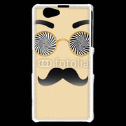 Coque Sony Xperia Z1 Compact Moustache 5