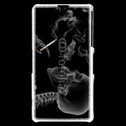 Coque Sony Xperia Z1 Compact Squelette fumeur