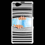 Coque Sony Xperia Z1 Compact Code barre ensoleillé