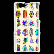 Coque Sony Xperia Z1 Compact Cartoon explosion en folie