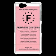 Coque Sony Xperia Z1 Compact Permis de conduire