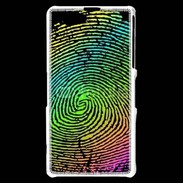 Coque Sony Xperia Z1 Compact Empreintes digitales de couleur