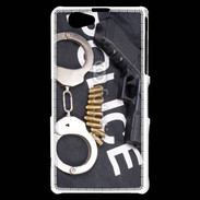 Coque Sony Xperia Z1 Compact Equipement de police