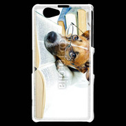 Coque Sony Xperia Z1 Compact Chien littéraire