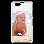Coque Sony Xperia Z1 Compact Bébé à la plage