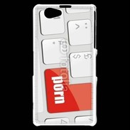 Coque Sony Xperia Z1 Compact Clavier sexy