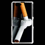 Coque Sony Xperia Z1 Compact Cigarette effet miroir