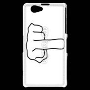 Coque Sony Xperia Z1 Compact Fuck 1