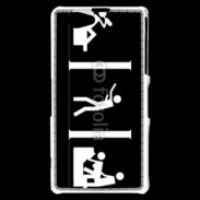 Coque Sony Xperia Z1 Compact humour panneau 3