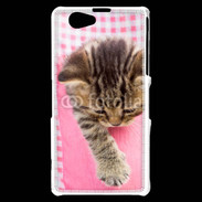 Coque Sony Xperia Z1 Compact Humour de chaton