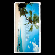 Coque Sony Xperia Z1 Compact Belle plage ensoleillée 1