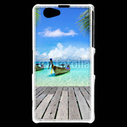 Coque Sony Xperia Z1 Compact Plage tropicale