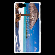 Coque Sony Xperia Z1 Compact Belle plage 3