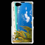 Coque Sony Xperia Z1 Compact Plage paradisiaque des caraïbes