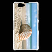 Coque Sony Xperia Z1 Compact Coquillage sur la plage 5