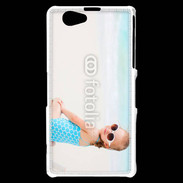 Coque Sony Xperia Z1 Compact Petite fille à la plage