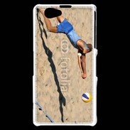 Coque Sony Xperia Z1 Compact Volley ball sur plage
