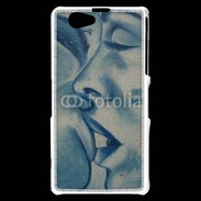 Coque Sony Xperia Z1 Compact Kiss graffiti 2