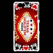 Coque Sony Xperia Z1 Compact Poker 3