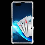 Coque Sony Xperia Z1 Compact Playing carte