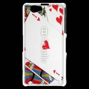 Coque Sony Xperia Z1 Compact As de coeur