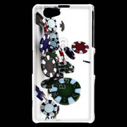 Coque Sony Xperia Z1 Compact Jetons de poker 4