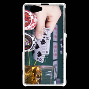 Coque Sony Xperia Z1 Compact Joueur de poker 3