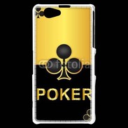 Coque Sony Xperia Z1 Compact Poker 4