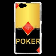 Coque Sony Xperia Z1 Compact Poker 5