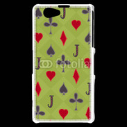 Coque Sony Xperia Z1 Compact Poker vintage 3
