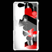 Coque Sony Xperia Z1 Compact Symbole de cartes