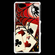 Coque Sony Xperia Z1 Compact Halloween poker