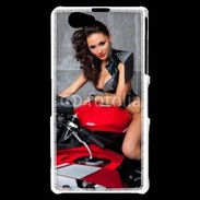 Coque Sony Xperia Z1 Compact Moto Sexy 2
