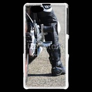 Coque Sony Xperia Z1 Compact Motard 2