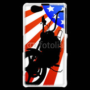 Coque Sony Xperia Z1 Compact Moto USA