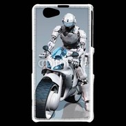 Coque Sony Xperia Z1 Compact Moto du futur