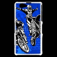Coque Sony Xperia Z1 Compact Stunt moto 1