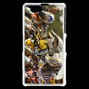 Coque Sony Xperia Z1 Compact Départ course de Motocross