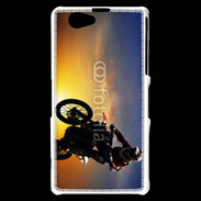 Coque Sony Xperia Z1 Compact Motocross et soleil