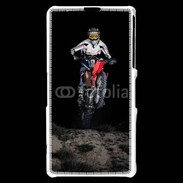 Coque Sony Xperia Z1 Compact Moto cross la nuit 15