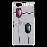 Coque Sony Xperia Z1 Compact course de souris