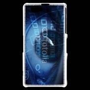 Coque Sony Xperia Z1 Compact oeil de geek