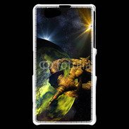 Coque Sony Xperia Z1 Compact Vaisseau extra terrestre 5