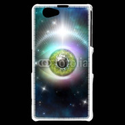 Coque Sony Xperia Z1 Compact Oeil de l'espace