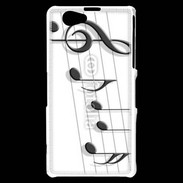 Coque Sony Xperia Z1 Compact Portée de notes