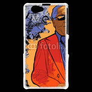 Coque Sony Xperia Z1 Compact Joueur de Saxophone